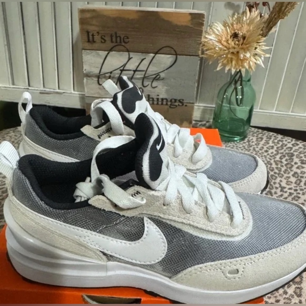 Nike Kids Waffle One in the 'Summit White' colorway